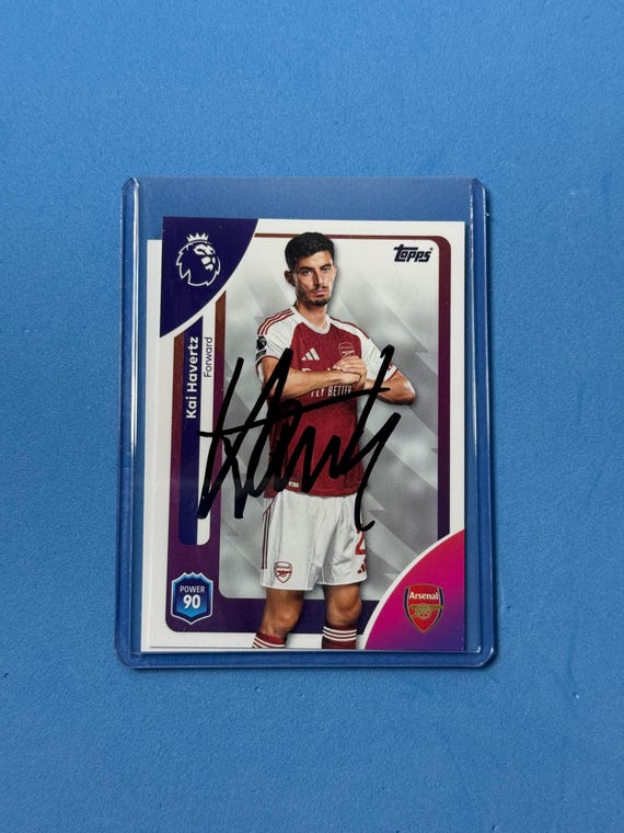Kai Havertz Signed Match Attax Card With COA - Etsy Ireland