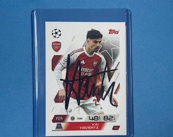 Kai Havertz Signed Match Attax Card With COA - Etsy Denmark