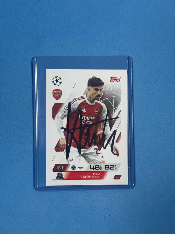 Kai Havertz Signed Match Attax Card With COA - Etsy Ireland