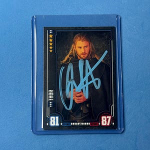 Chris Hemsworth Autograph - Etsy