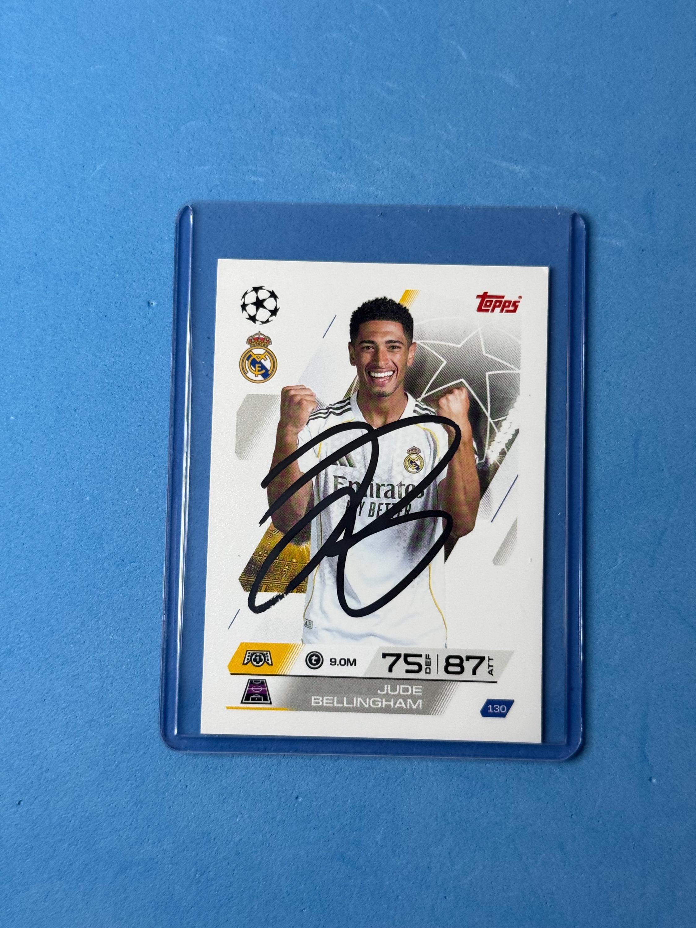 サイン完璧】topps JUDE BELLINGHAM AUTOGRAPH Jude Bellingham Topps