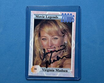 Virginia Madsen Signed Collectible 'Movie Legends' Trading Card with COA