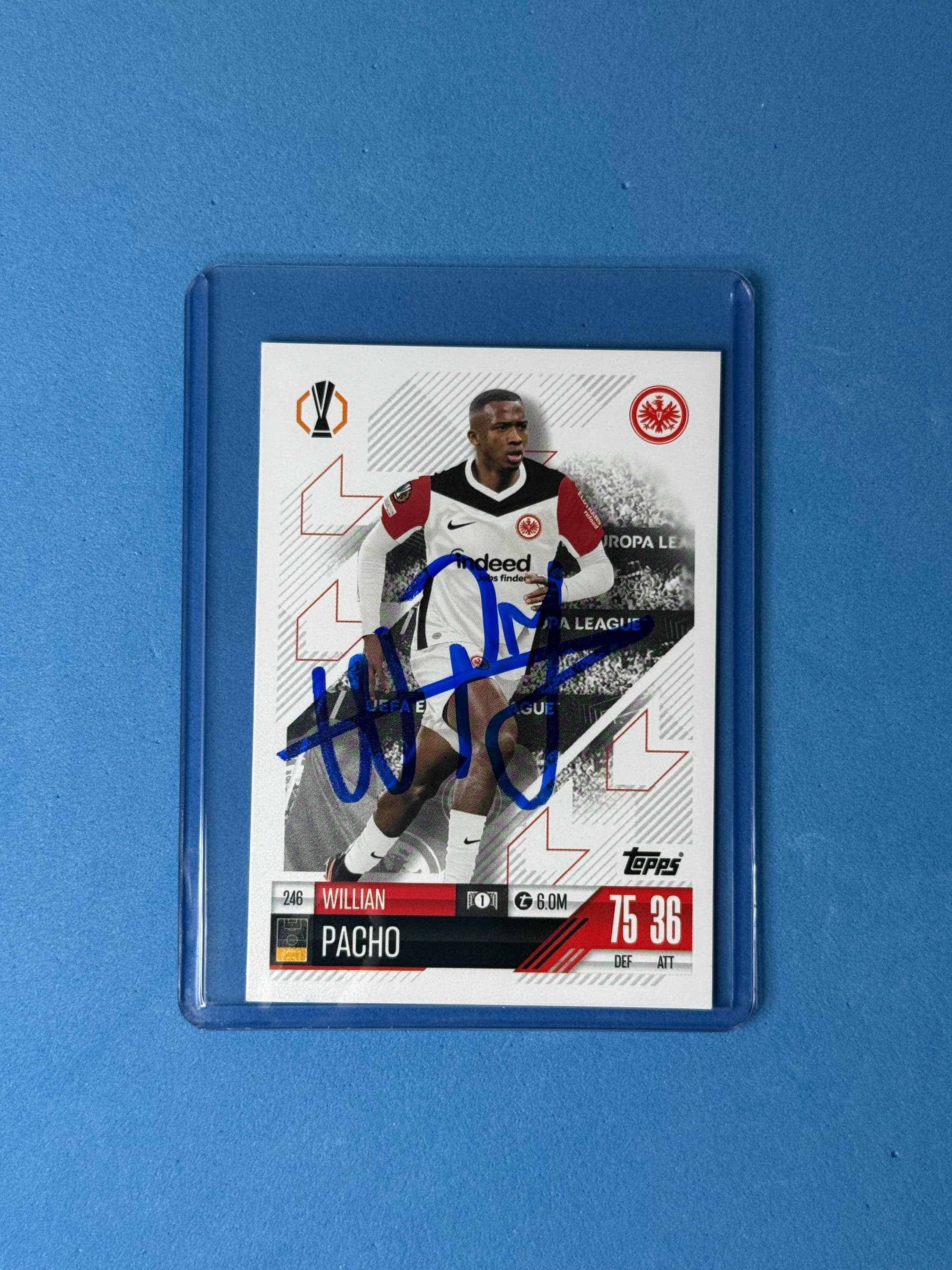Willian Pacho Signed Match Attax Card With COA - Etsy