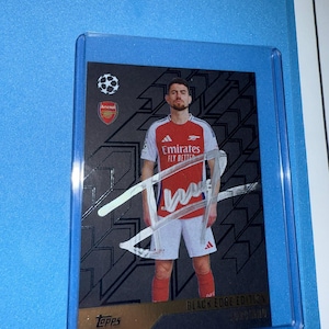 Jorginho signierte Match Attax Karte mit COA