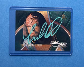 アリス・クリーグ - スタートレック ファーストコンタクト 直筆サイン
