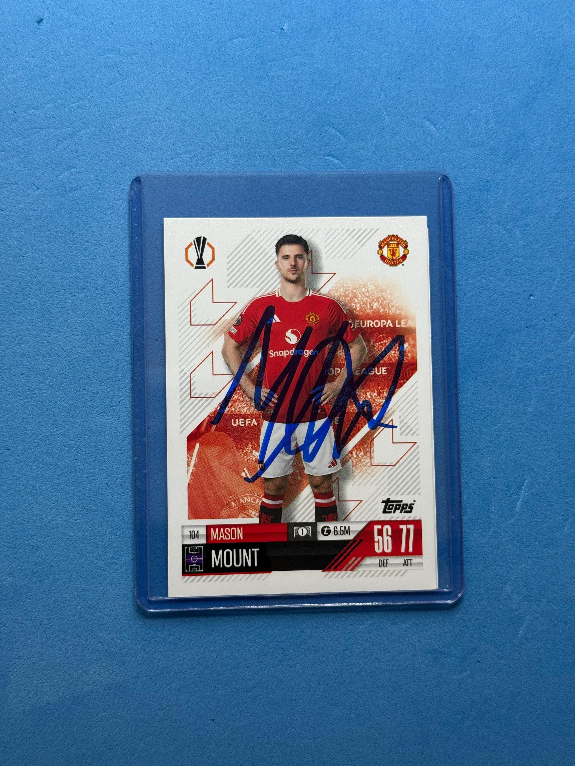 サイン入り色紙 メイソンマウントサイン Mason Mount Signed - Etsy UK