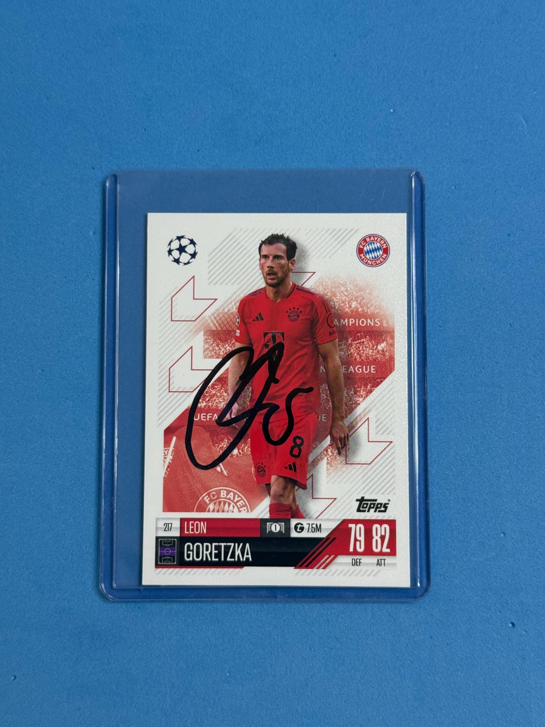Leon Goretzka Signed Match Attax Card With COA - Etsy