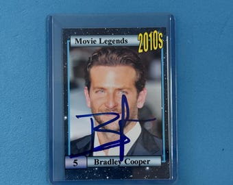 ブラッドリー・クーパー、サイン入り8x10写真 - Etsy 日本