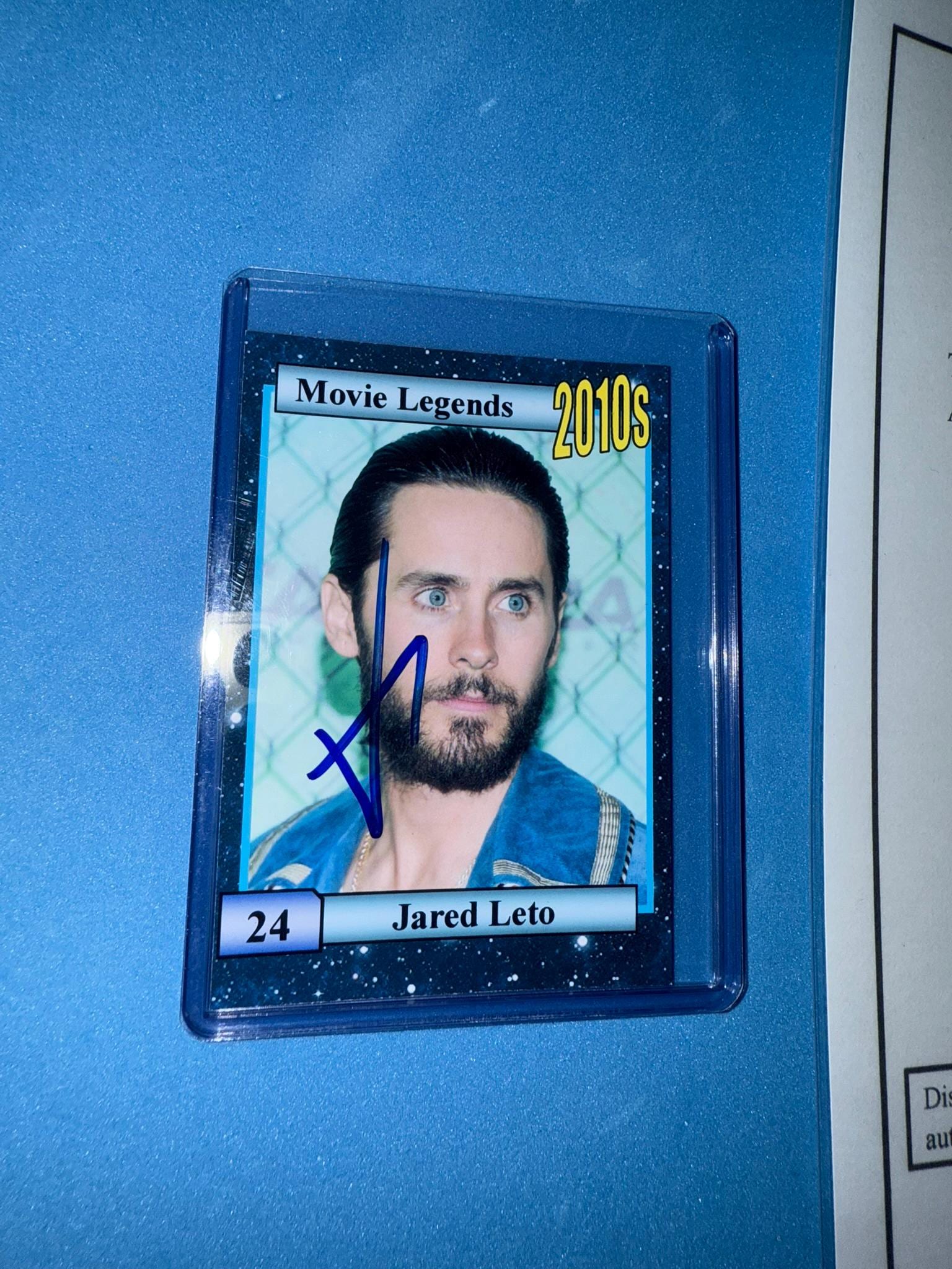ジャレッド・レト直筆サイン入り2Lサイズ写真…Jared Leto… ジャレッド・レト直筆サイン入り2Lサイズ写真…Jared Leto