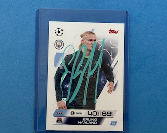 アーリング・ハーランド 直筆サイン入りカード RPC ミント。 - Etsy 日本