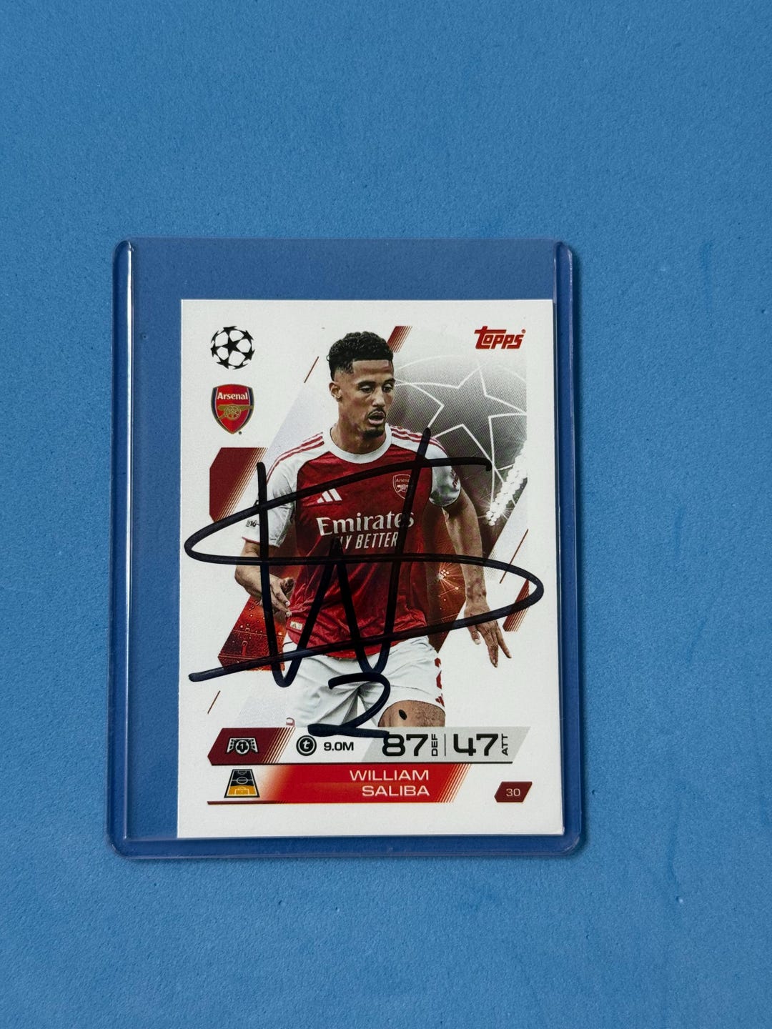 william saliba limited edition card Panini Artistic Impressions Prizm Panini Select 20 561. William Saliba (France) Panini