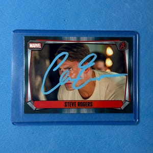 Chris evans signed - Etsy 日本