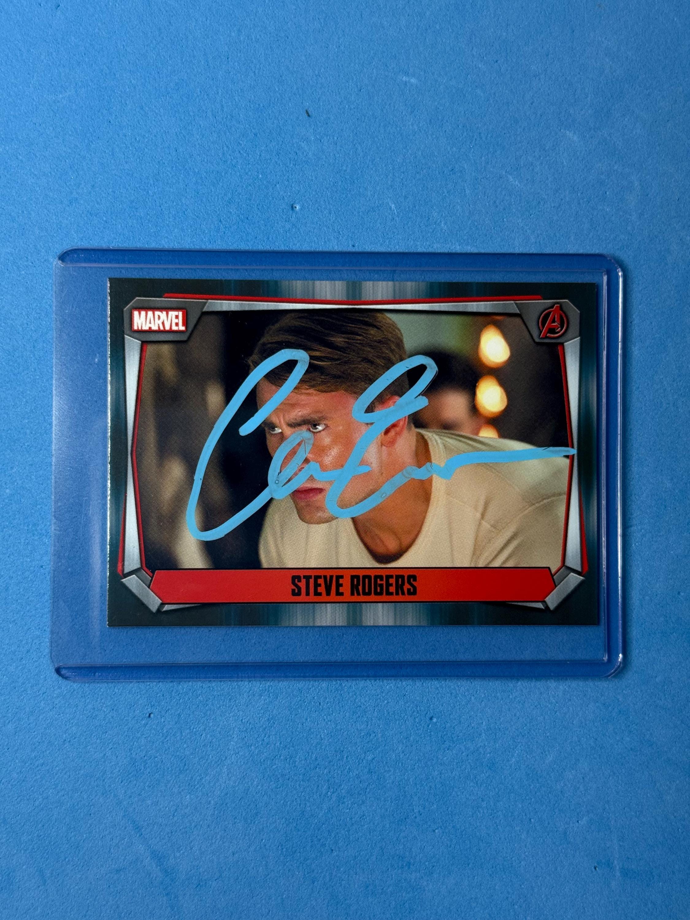 Chris evans signed - Etsy 日本
