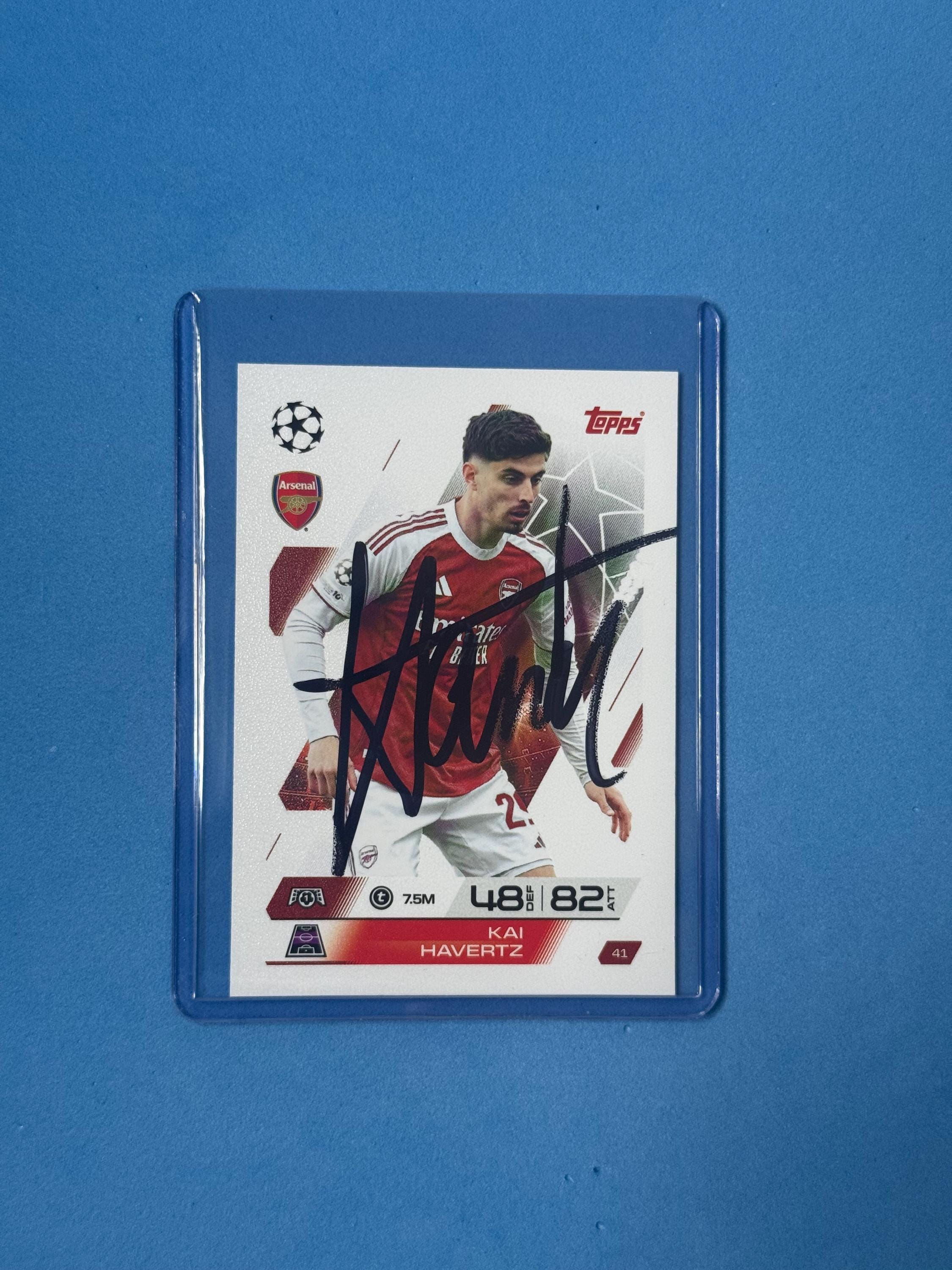 Kai Havertz Signed Match Attax Card With COA - Etsy Denmark