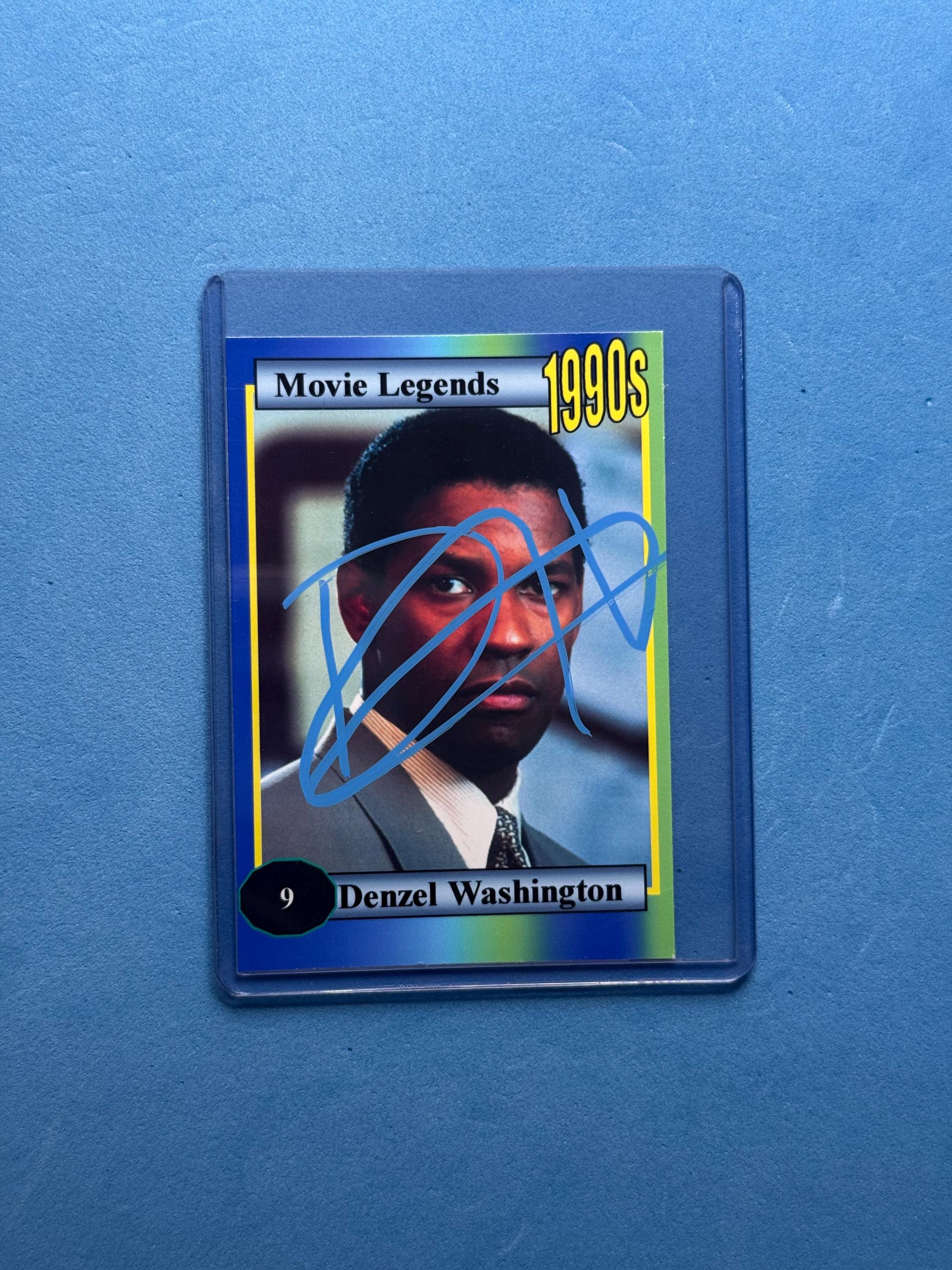 Denzel Washington Autograph - Etsy