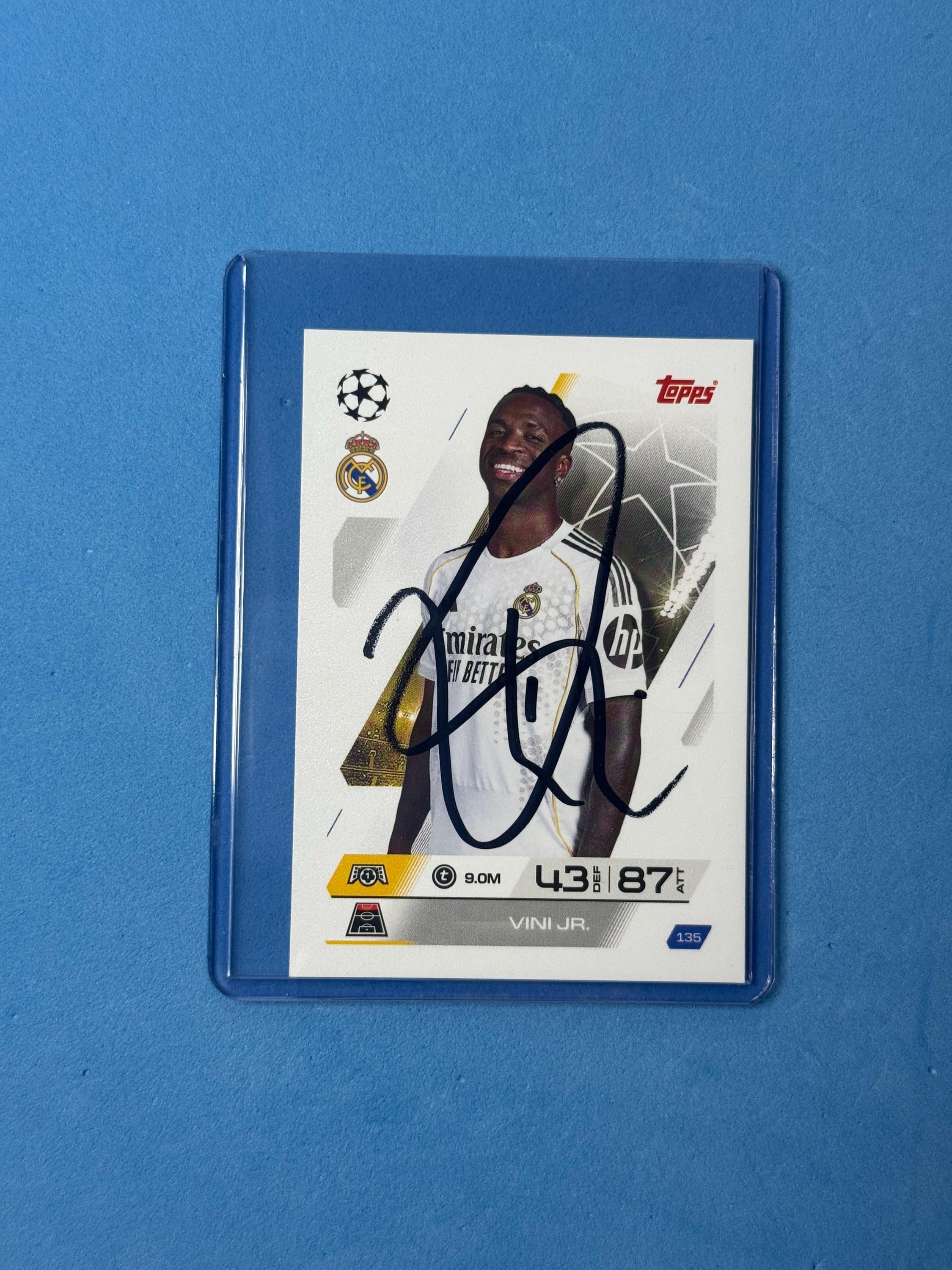 Vini Jr Autograph - Etsy