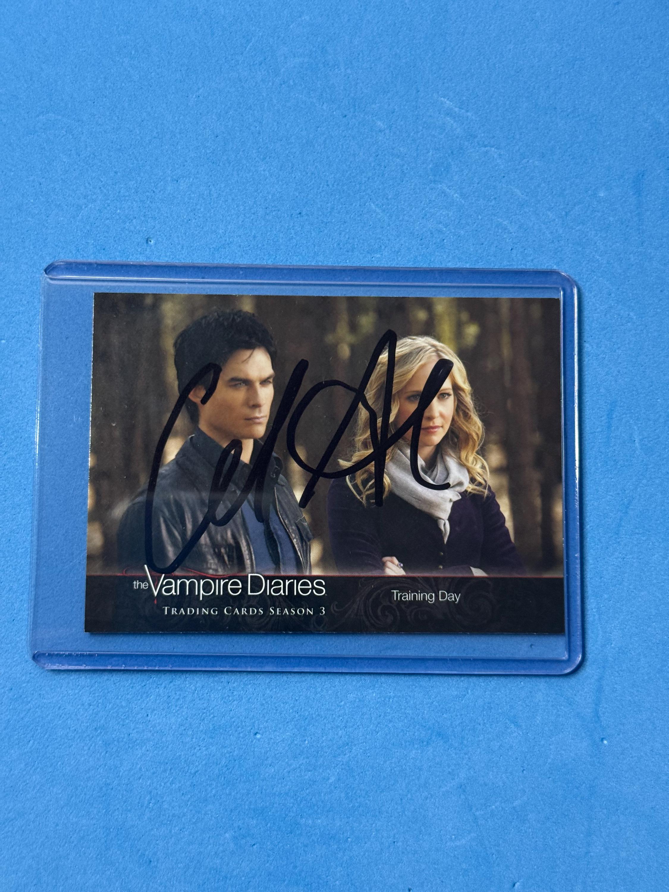 Nina Dobrev Signed - Etsy