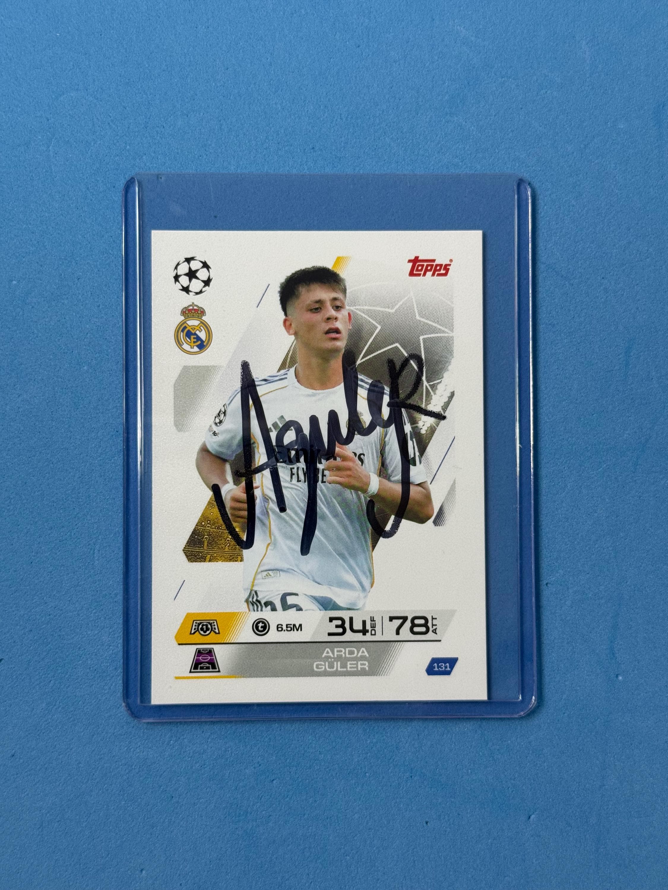 Arda Guler Signed Match Attax Card With COA - Etsy
