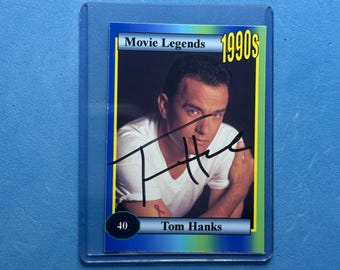 トム・ハンクスのサイン入り8x10キャスト・アウェイ チャック