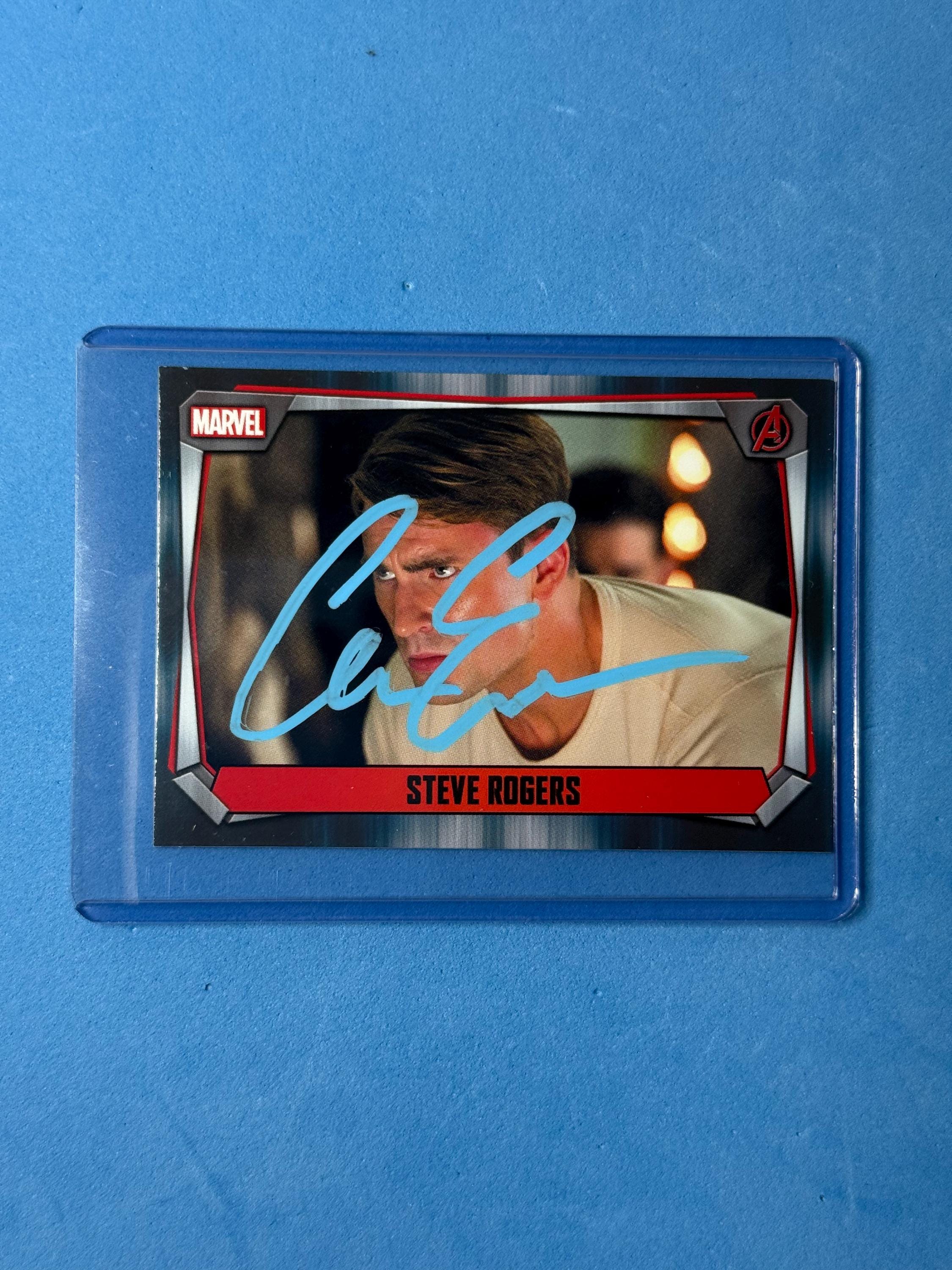 Chris evans signed - Etsy 日本