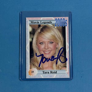 Tara Reid Signed Collectible 'Movie Legends' Trading Card with COA