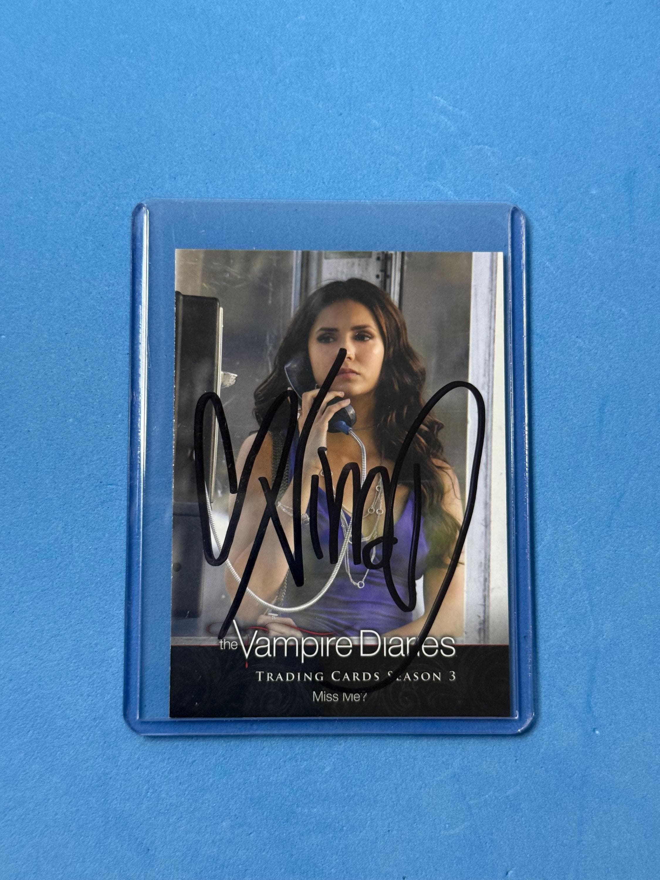 Nina Dobrev Signed - Etsy