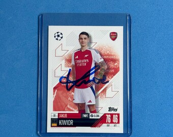 マルティン・ウーデゴール直筆サイン入りサッカーカード - Etsy 日本