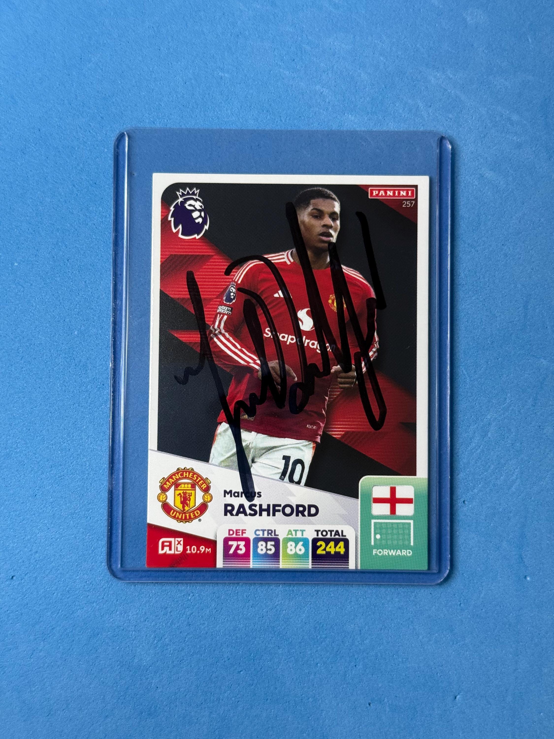 Marcus Rashford Card - Etsy