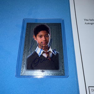 Alfred Enoch 'Dean Thomas' signierte Harry Potter Sammelkarte mit Echtheitszertifikat