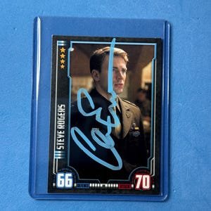 Chris evans signed - Etsy 日本
