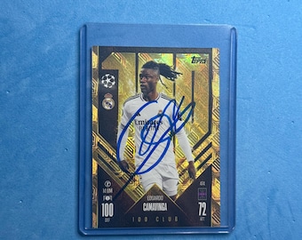 2022 Topps Finest Uefa Champions League Soccer Eduardo Camavinga