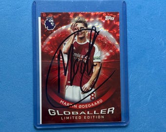 マルティン・ウーデゴール直筆サイン入りサッカーカード - Etsy 日本