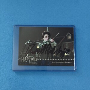 Daniel Radclifte signierte Prisoner of Azkaban Trading Card mit COA