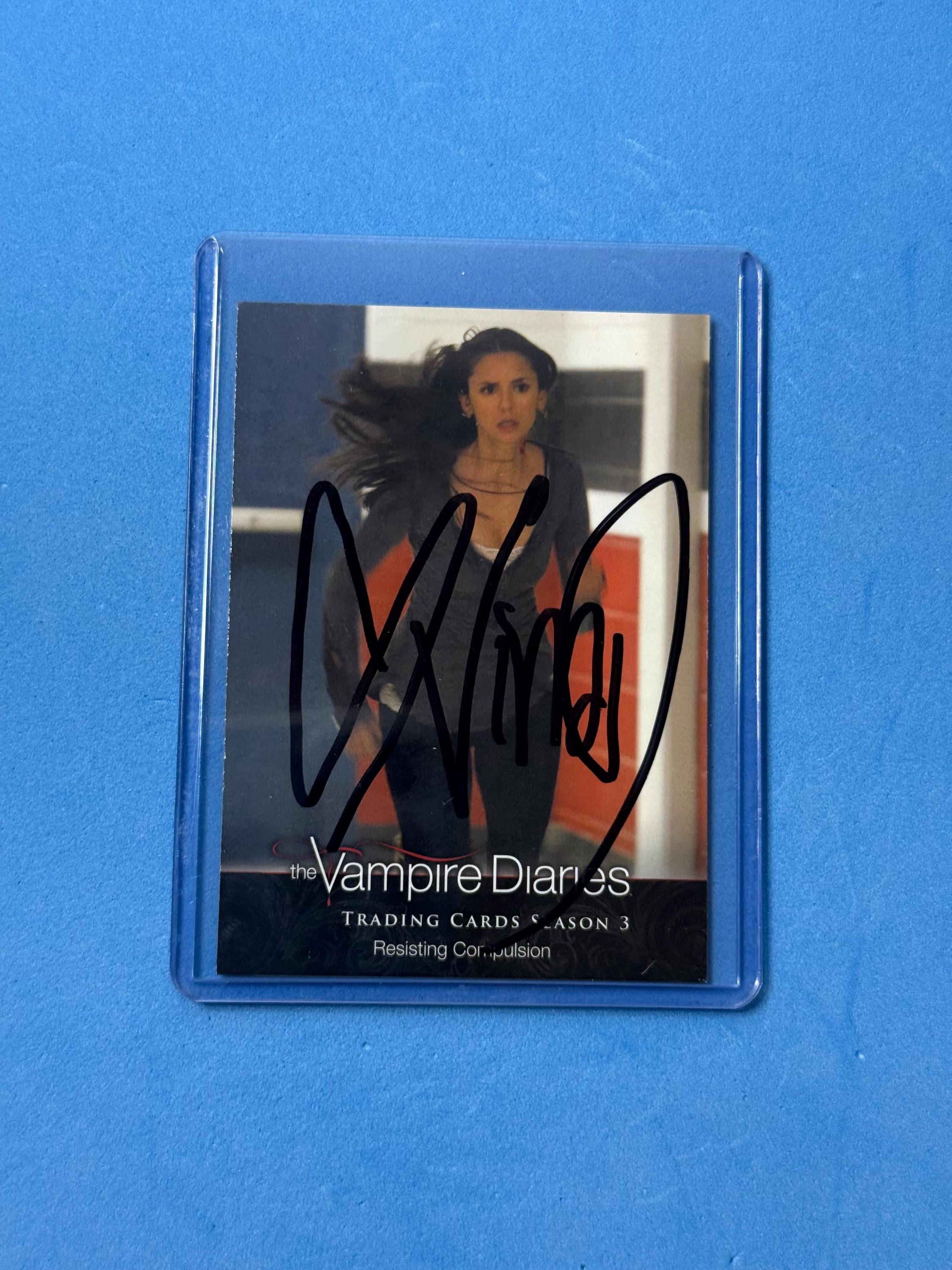 Nina Dobrev Signed - Etsy