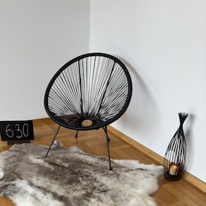 Rare Reindeer Hide Giant 135 x 108 cm Authentic Nordic Decor Reindeer Skin Scandinavian Reindeer Rug Rentierfell Peau de Renne Pelle renna