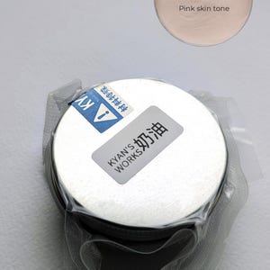 CREAM UV Modeling Paste for Blythe Doll Face Sculpting – Pink Skin Tone, 3D Customization Material