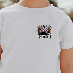 Minimalist F-Nite Inspired Birthday Shirt, Gaming Fort Pocket Shirt, Video Game Party Shirt, F-Nite Themed Shirt, Gaming Legend Bday Shirt