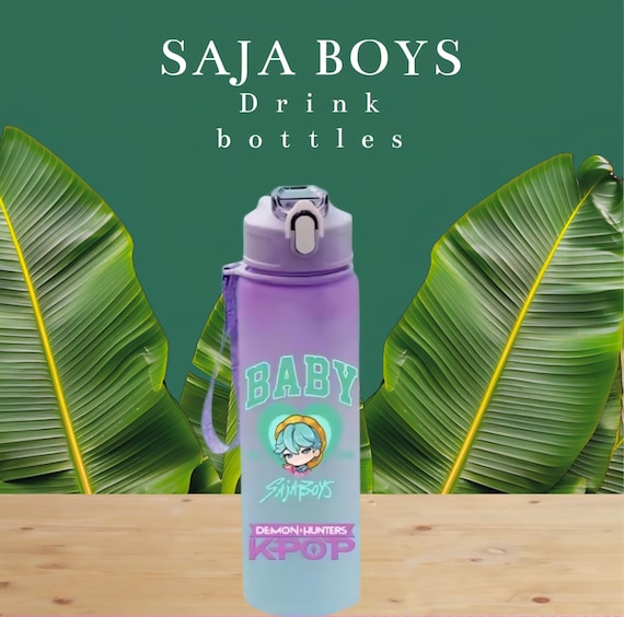 Kポップの悪魔をモチーフにしたドリンクボトル。サジャボーイズ