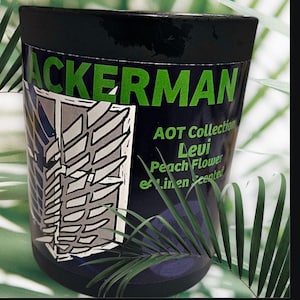 Ackerman, Titan inspirierte Levi Kerze