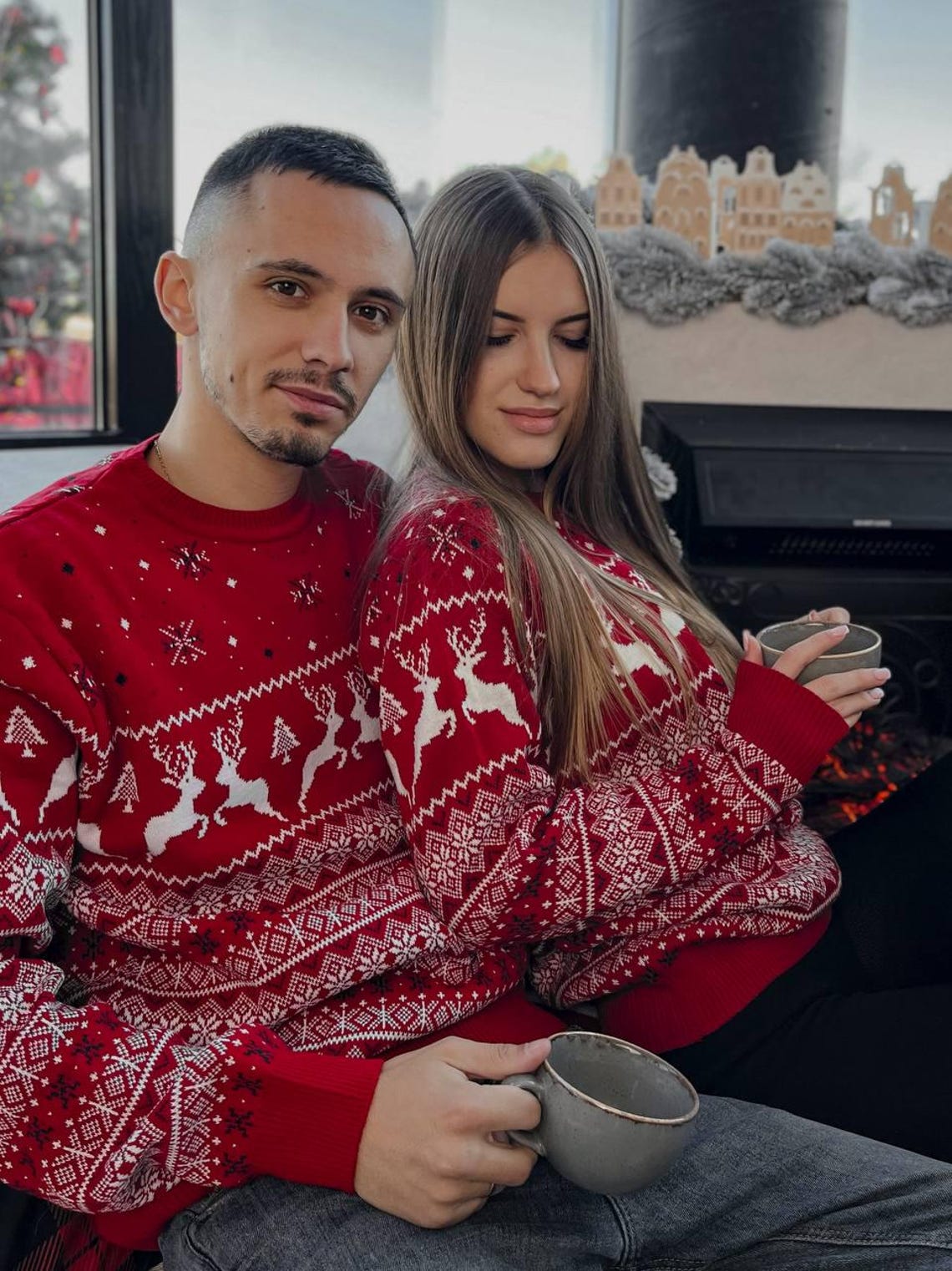 Family Bundle - Santa & Reinder Sweater main image 0