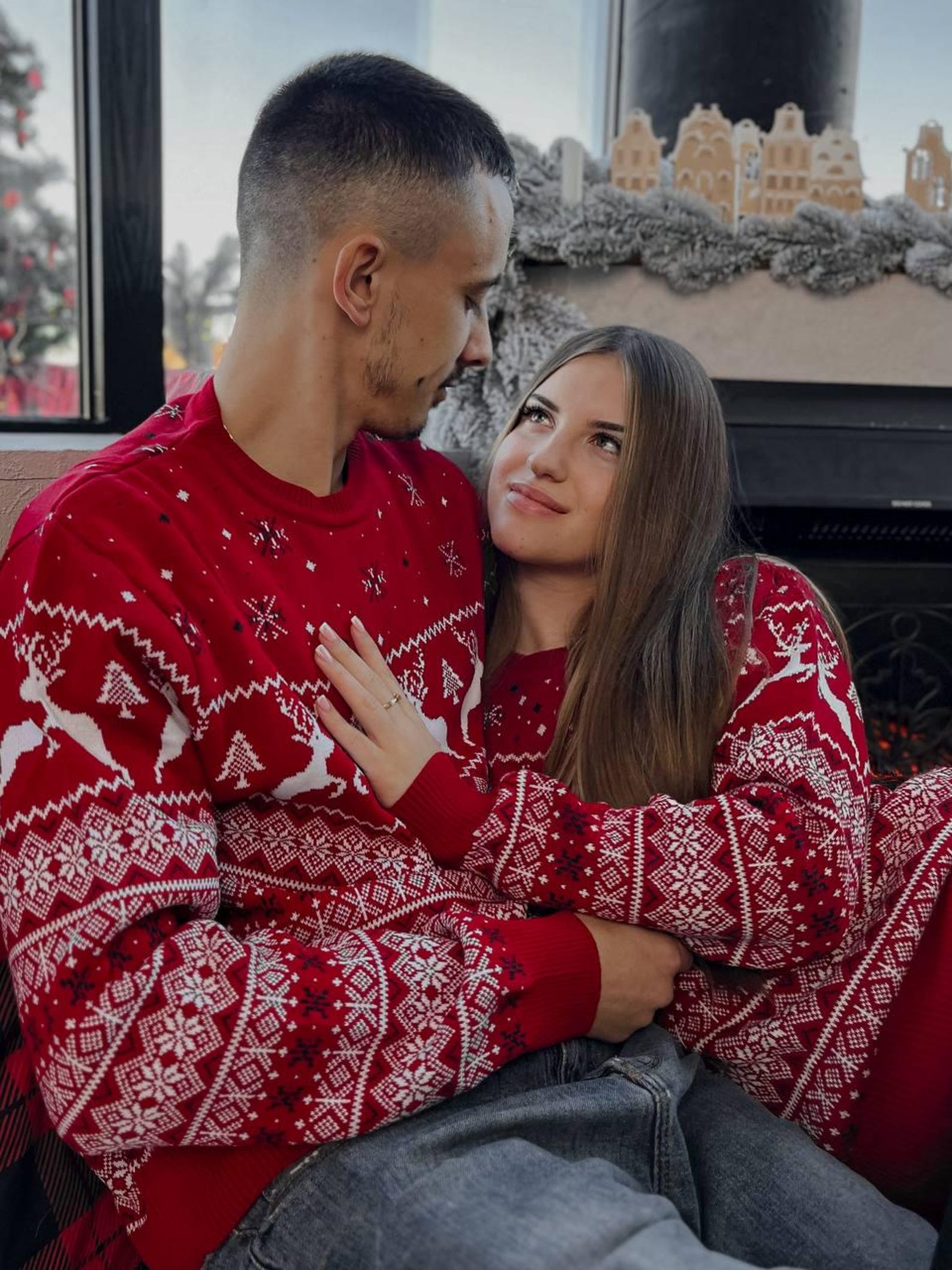 Family Bundle - Santa & Reinder Sweater main image 1