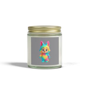 Kleurrijke geurkaarsen met stripfiguur | Leuke aromatherapiecadeaus | Kindvriendelijke decoratie | Stemmingsverbeteraar | Bedankjes voor verjaardagsfeestjes