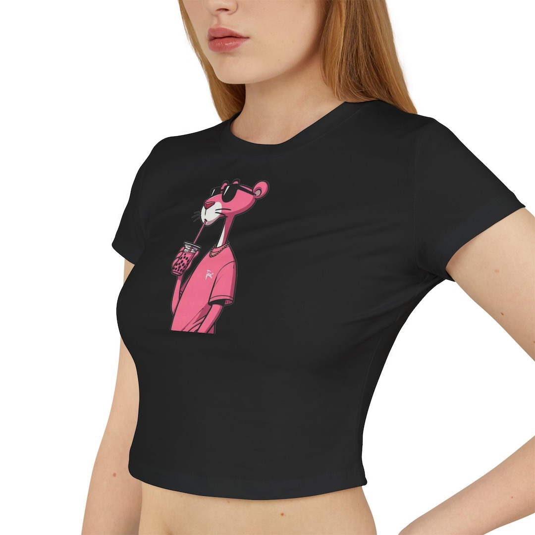 Pintucks crop top with printed pants