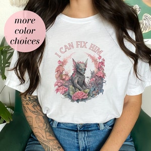 Chupacabra I Can Fix Him Latinx Humor Villain Humor Unisex Jersey Short Sleeve Tee