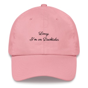 Larry, I&#39;m On Ducktales | Embroidery | Working Class | Mythic Quest | Meme Dad Hat