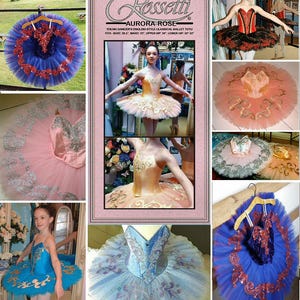 Downloadable Rossetti Classical Tutu Pattern, Bust 26.5", Waist 23" (PDF)