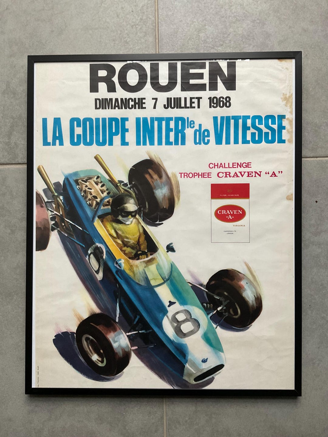 Unknown Artist -French | Rouen-les-Essarts 1950 Original Poster