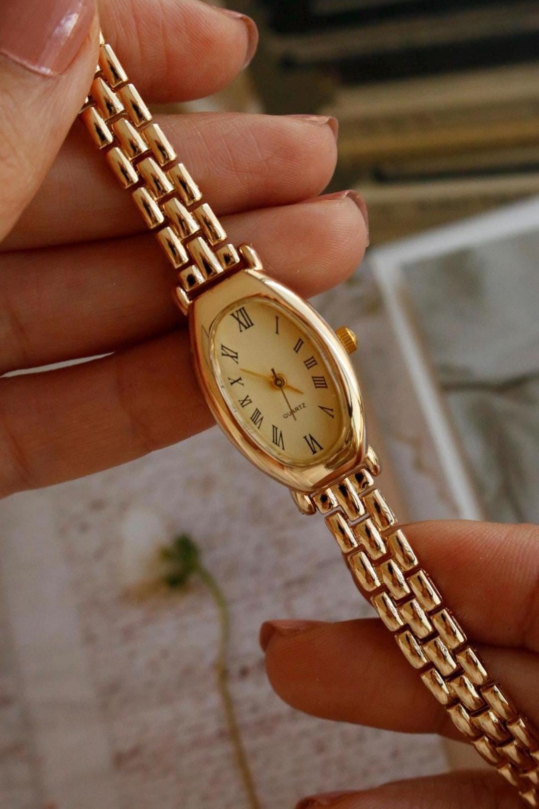 Vintage timex women's gold watch - Etsy 日本