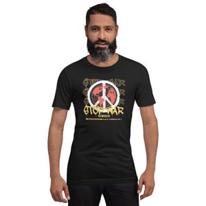 Stop War Shirt – Friedenszeichen Erde | Future Activism | Streetwear Protest | Statement Design