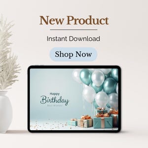Carte d'anniversaire à imprimer, carte de joyeux anniversaire, carte de voeux, voeux de bonheur, téléchargement, conception de cartes, touche personnelle, voeux d'anniversaire